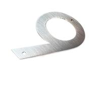 Número De Casa Acero Inoxidable 5 Pulgadas, 0 A 9, Placas Puerta Metal Flotantes for Exteriores, Señales Dirección, Números Exterior Gran Tamaño 127mm, 1 Ud(Number 9)