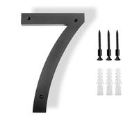 Número De Casa Exterior House Numbers Outdoor Letters Digital 20-30cm 0-9 Apartment Door Number Exterior House Address Number Signs On The Door(Number-7,20cm (8 inches))