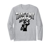 Número de fútbol #77 Ese es mi Chico Manga Larga