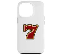 Número de la Suerte Siete Carcasa para iPhone 13 Pro