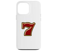 Número de la Suerte Siete Carcasa para iPhone 13 Pro MAX