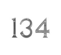 Numero de laton cromo brillo 8 100 mm c-tornillo