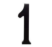 Número de puerta, Número de casa Digital negro flotante 152MM for la pared habitación puerta del apartamento hotel oficina en(1)