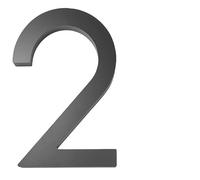 NúMero Exterior De Casa Dirección Puerta Grande Y Moderna Alfabeto Casa Flotante Número Letras Signo # 0-9 Números Negros 125 Mm 5 En El Hogar Al Aire Libre Numeros Casa Exterior (Color : 2)