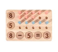 Número Genérico Conting PEG Board, Contando Juguetes de Madera,Número de Educación Números Contando Juguetes | Divertido Panel Perforado Matemático para El Centro de Guardería, Escuela Kindergarten