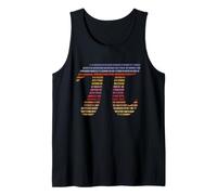 Número irracional Pi símbolo infinito matemático matemático matemático Camiseta sin Mangas