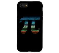 Número irracional Pi símbolo Infinito matemático matemático matemático Carcasa para iPhone SE (2020) / 7/8