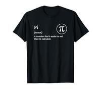 Número Pi más fácil que calcular la definición Amantes de las matemáticas Camiseta