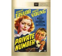 Número Privado DVD (1936) - Robert Taylor, Loretta Young, Roy Del Ruth