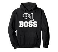 Número Uno Jefe No. 1 Mejor Líder Hombres Mujeres #1 Empleador Sudadera con Capucha