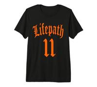 NUMEROLOGÍA Nacimiento Camino DE Vida 11 Dos Once ÁNGEL NO Camiseta Premium