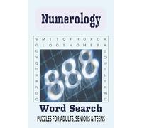 Numerology Word Search Puzzle Book: Word Searches with Easy to Read Print about Numerology, Relaxation, Healing and More | 6x9 inches, 110 pages | 50+ ... for Vacations, Holidays and Leisure Times