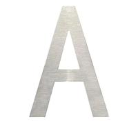 Numeros Adhesivos 15/20/25/30cm Stainless Steel House Number Silver Address Sign 0-9 Huisnummer Outdoor Numbers Home Numeros Casa Exterior Big(Silver A,20cm)