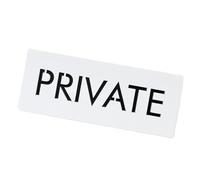 Numeros Adhesivos Acrylic Door Plate Customized 3D House Number Letter Family Name For Home Apartment Hotel Restaurant Office Villa Cafe Bar(White Black,30x12cm)