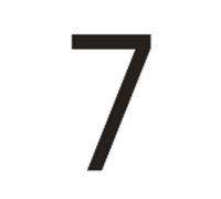 Numeros Adhesivos Números de casa iluminados Metal, luz for exteriores, impermeables, placas puerta Hotel for el hogar, dirección letrero acero inoxidable(7,25CM_BLACK_WARM WHITE)