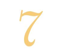 Numeros Adhesivos Números de casa latón del 0 al 9, dígitos dirección puerta Metal autoadhesivos, letrero decorativo pared dorado for, Hotel y Villa(7)