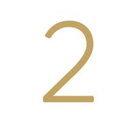 Numeros Adhesivos Nurlin Latón macizo 4-12 pulgadas 10-30 cm Número grande Letra Puerta Casa Señal pública Dígitos al aire libre(2,203mm 8inch)