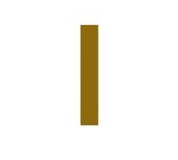 Numeros Adhesivos Puertas exteriores digitales for patio, varios tamaños, latón macizo, señalización de la casa, Color bronce antiguo(I,100mm 4inch)