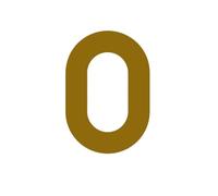 Numeros Adhesivos Puertas exteriores digitales for patio, varios tamaños, latón macizo, señalización de la casa, Color bronce antiguo(0,203mm 8inch)