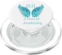 Números angelicales Time For Awakening Código de ángeles PopSockets PopGrip para MagSafe