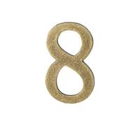 Números De Buzón De 1 Pieza for Exteriores Números De Dirección De 2,76 Pulgadas for Casa, Letrero De Número De Casa Del 0 Al 9, Son Aplicables for Buzones, Lo Que Los Hace Más Reconocibles(Bronze,8)