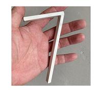 Números de calle metálicos, 1 número de casa flotante blanco de 125 mm, placa de aluminio con dirección de salida for letrero grande y moderno(125mm5 inch 7)