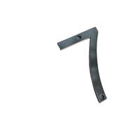 Números de calle metálicos, Placa de puerta con etiqueta digital de metal de acero inoxidable de 50 mm con tornillos, letreros numéricos for buzón, números de calle, números de puerta de entrada(Numbe