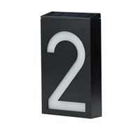 Números de calle Tablero de direcciones solar LED Digital con números casa 0-9 for uso en exteriores(2)