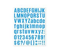 Números De Casa De 1 Pulgada for Exterior Números De Dirección for Buzón, Son Aplicables for Buzones, Ventanas, Letreros, Lo Que Los Hace Más Letras Personalizadas for Decorar(Light Blue,10sheets)