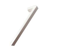 Números de casa flotantes blancos 125mm, placa puerta, letras, señal dirección Metal, número calle exterior for buzón(Number 1)