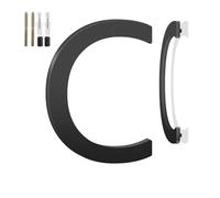 Números de casa flotantes de 8 pulgadas y letras de metal para letreros al aire libre, números de casa para exteriores, letras de dirección de aluminio y números para puerta, buzón, jardín, perfecto