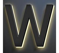 Números De Casa, Números De Dirección LED Retroiluminados, Números De Casa Iluminados Modernos, Números De Casa Iluminados Para Exteriores. (8,20 pulgadas/500 mm)