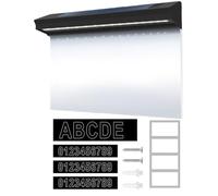 Números de casa solares - Waterproof Solar Powered 2-mode Illuminateds | Outside Yard Home Number | For Garden Street Residence Courtyard Pathway And Others