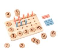 Números de conteo de madera tablero de clavijas, contando tablero de clavijas | Número de educación educativa Contando juguetes | Actividades creativas de aprendizaje de matemáticas preescolares para