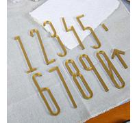 Números De Dirección De Casa De 1 Pieza for Exterior, Números De Buzón Adhesivos, Número De Casa Autoadhesivo, Son Aplicables for Buzones, Automóviles, Puertas, Ventanas, Letreros, Casas(3)