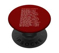 Números de Emergencia versículos de la Biblia Call Upon Me In Time of Need PopSockets PopGrip Adhesivo