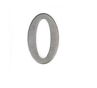 Números De Habitación De 1 Pieza for Puertas Números De Casa De 2,76 Pulgadas for Exteriores, Imanes De Números 0-9, Son Aplicables for Buzones, Automóviles, Haciéndolos Más Personalizados(No.0)