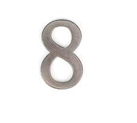 Números De Habitación De 1 Pieza for Puertas Números De Casa De 2,76 Pulgadas for Exteriores, Imanes De Números 0-9, Son Aplicables for Buzones, Automóviles, Haciéndolos Más Personalizados(No.8)