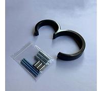 Números de la casa flotante negro Letras de la placa de la placa de la dirección del metal de la placa de la placa de la calle de la calle al aire libre Número de placa for el buzón del hogar # 0-9