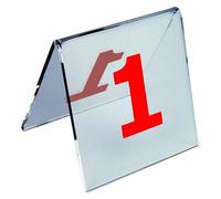 Números de mesa de acrílico 3,1 x 2,7 x 3,1 pulgadas Varios tamaños(1-40)