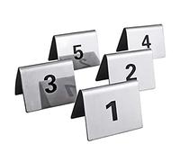 Números de Mesa, Tarjetas apilables con números de Mesa, números de Mesa for recepciones de Bodas, lo Mejor for Banquetes, cafeterías y restaurantes(100pcs)