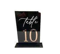 Números de orden de mesa acrílicos para bodas, decoración multicolor, n.º 1-30, perfecto para recepción y organización de eventos