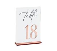 Números de orden de mesa acrílicos para bodas, decoración multicolor, n.º 1-30, perfecto para recepción y organización de eventos