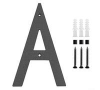 Números decorativos de casa de 12 pulgadas que mejoran la visibilidad con estética moderna (A)