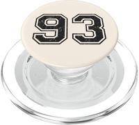 Números Deportivos Vintage 93 Noventa y Tres PopSockets PopGrip para MagSafe