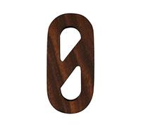 Números digitales for puertas con letras del alfabeto, 1 unidad de madera, 8 cm/3,14 pulgadas, decoración for pared/puerta, letreros for hoteles o dormitorios(B0)