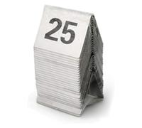 Números Mesa, Restaurante con números de mesa, letrero de mesa de acero inoxidable(31 to 40)