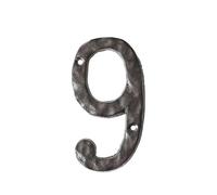 Números Modernos Casa 6 Pulgadas Con Tornillos, Número Puerta Metal, Señal Dirección Buzón Bronce, Decorativa Para Exteriores, Para Decoración Pared Apartamento, Jardín, Oficina, Calle(9)