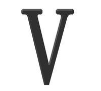 Números modernos para puertas, Letras de letrero for el hogar del 0 al 9 Número puerta for placa nombre residencia Números entrada residencial hotel(6 cm V)