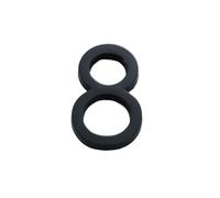 Números para buzones, Números de casa acrílico autoadhesivos 60 mm for la pared calle del buzón puerta(Number 8)
